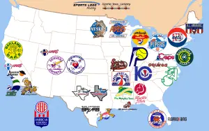 ABA Teams Map 300 x 200