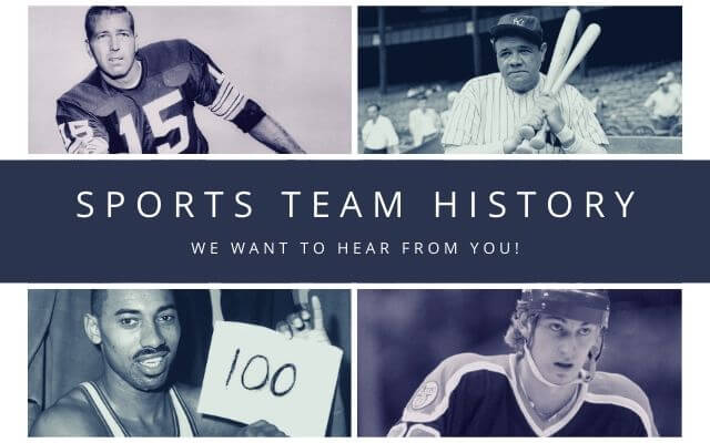 Sports team history