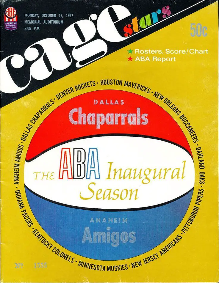Dallas Chaparrals Program 1967