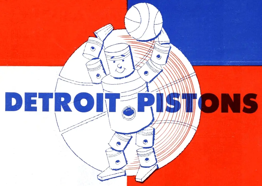 Detroit Pistons Logo 1957
