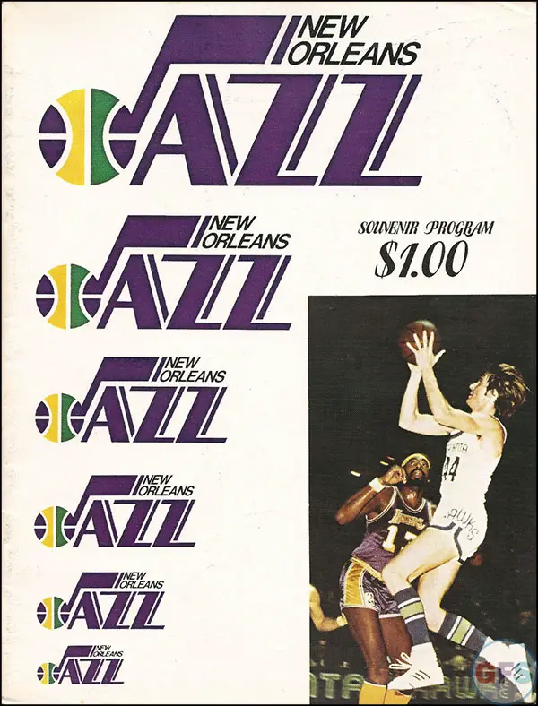 NBA Program - New Orleans Jazz 1974