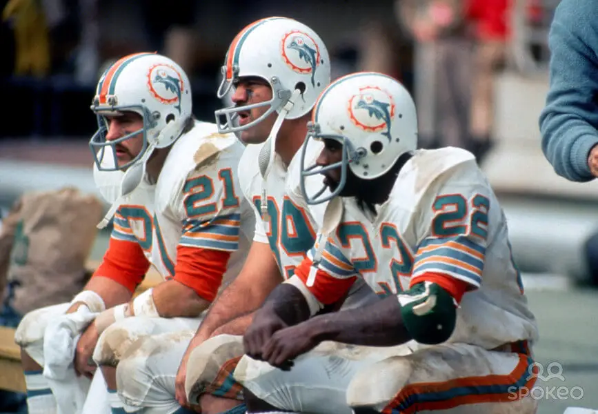 Miami Dolphins NFL Undefeated Season 1972 Baseball Jersey - Growkoc