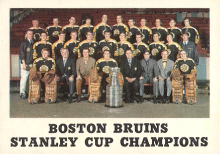 Boston Bruins Stanley Cup 1970