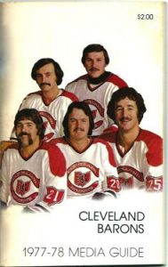 Cleveland Barons Media Guide 1978