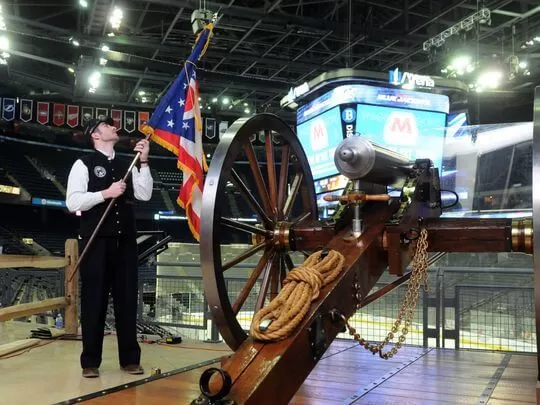 Columbus Blue Jackets The Cannon