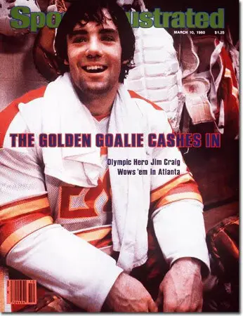Jim Craig -Atlanta Flames 1979