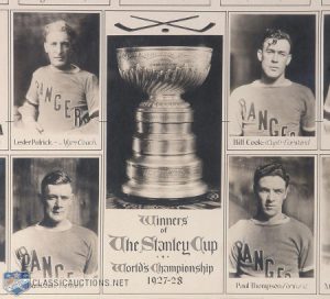 Stanley Cup - 1928 New York Rangers
