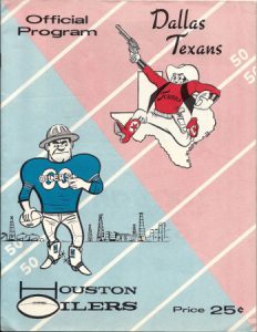 houston oilers vs dallas texans 1960