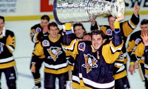 Mario Lemieux 1991 Stanley cup