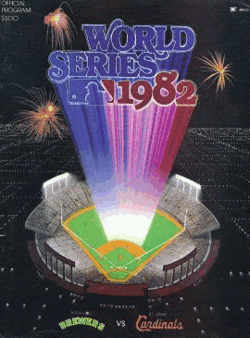 1982_World_Series_Program