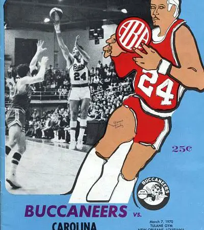 1969-70 NEW ORLEANS BUCCANEERS ABA BASKETBALL TEAM 8X10 PHOTO 