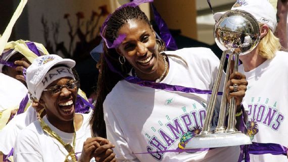 Los Angeles Sparks Champs 2002