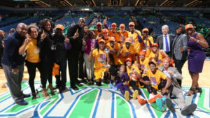 Los Angeles Sparks Champs 2016