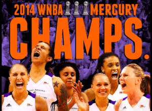 Phoenix Mercury 2014 Champs