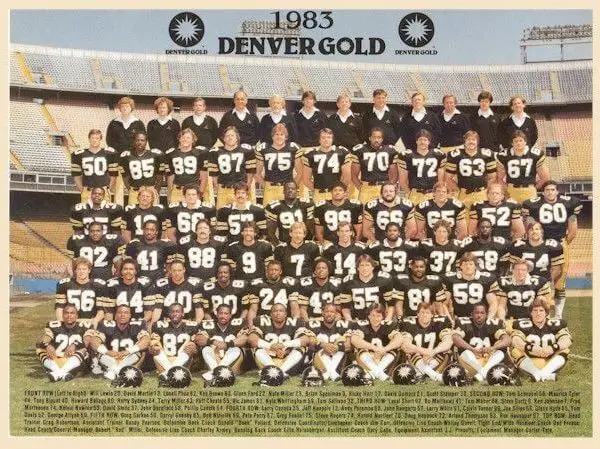 Denver Gold Team Photo