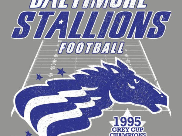 Baltimore Stallions, Vintage Football Apparel