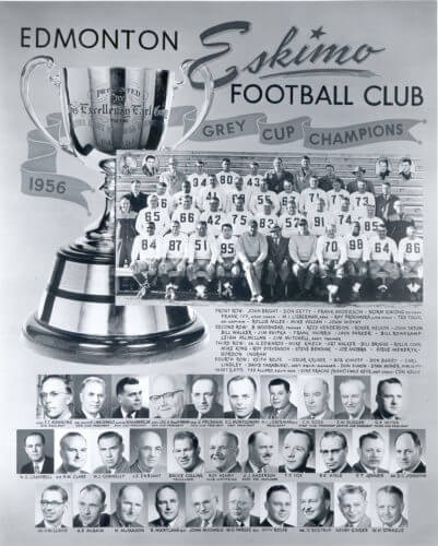 Edmonton Eskimos Football Club 1956