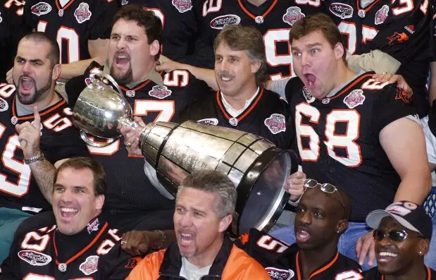 Grey Cup BC Lions 2000