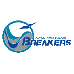 New Orleans Breakers Primary Logo 1984