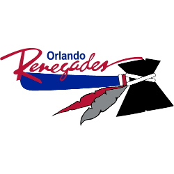 Orlando Renegades Primary Logo 1985