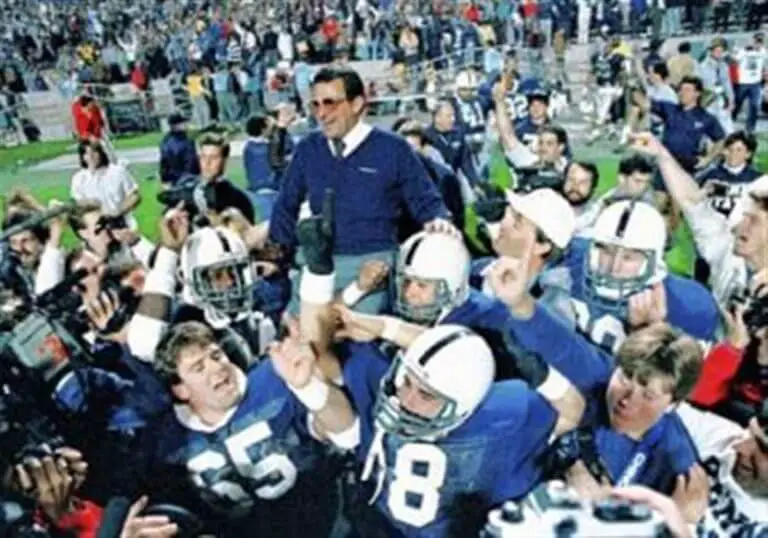 1986 National Champs Nittany Lions SPORTS TEAM HISTORY