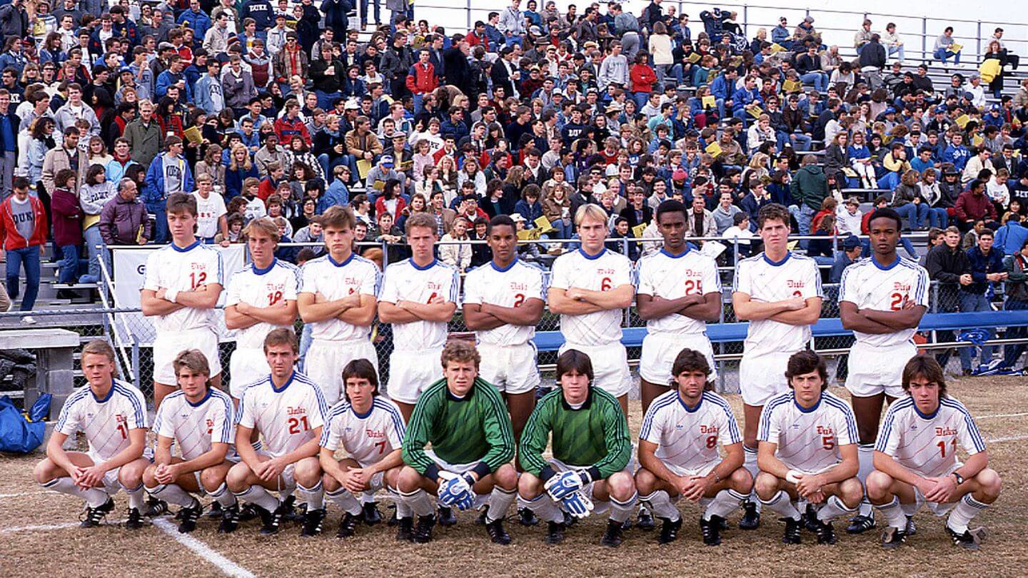 Blue Devils Soccer Champs 1986
