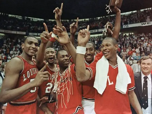 Louisville Cardinals NCAA Basketball Champs 1986