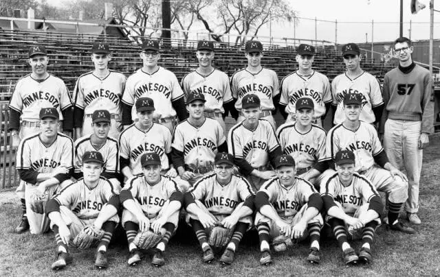 Minnesota Baseball Team Photo 1960