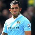 Carlos Tevez of Manchester City
