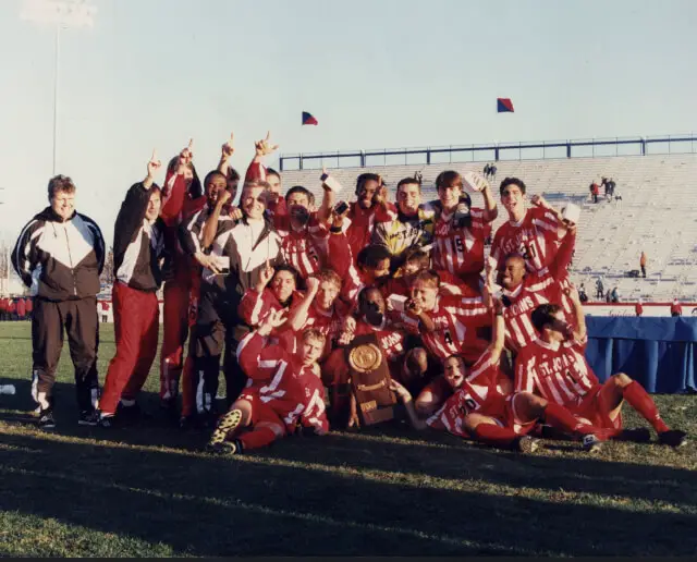 St Johns Red Storm Soccer Champs 1996