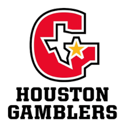Houston Gamblers Primary Logo 2022 - Present