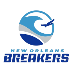 New Orleans Breakers Primary Logo 2022 - Present