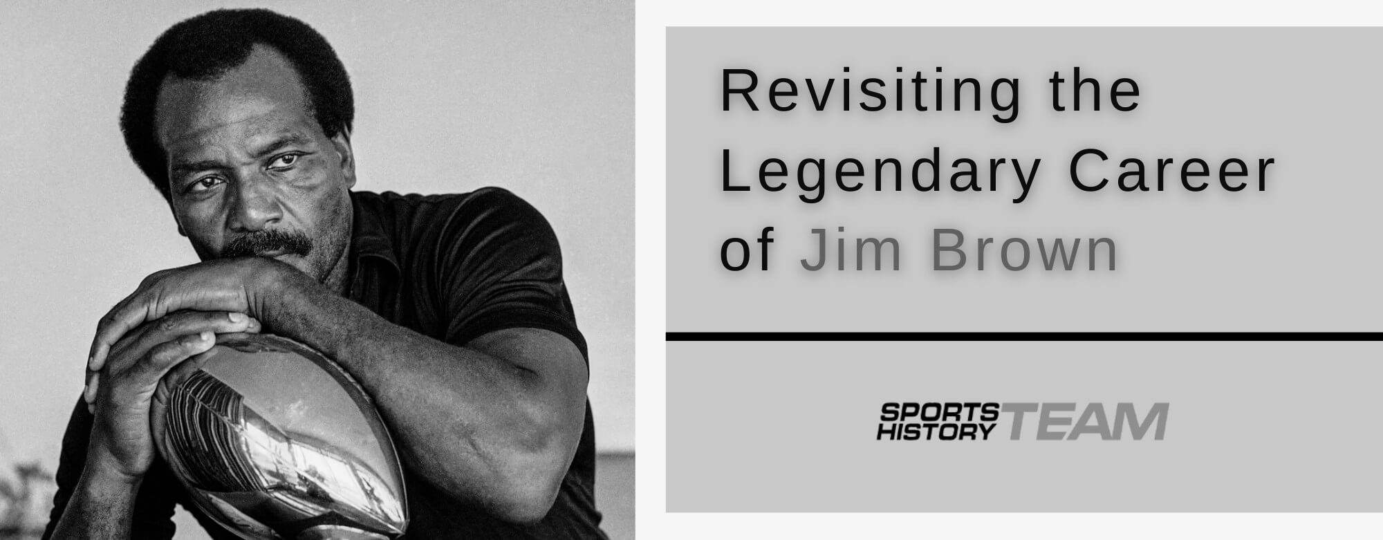 Heroic, But He's No Hero': Revisiting Football Great Jim Brown : NPR