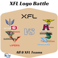 XFL Logo Battle