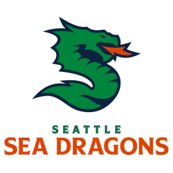 Seattle Sea Dragons Primary Logo 2023 - Present