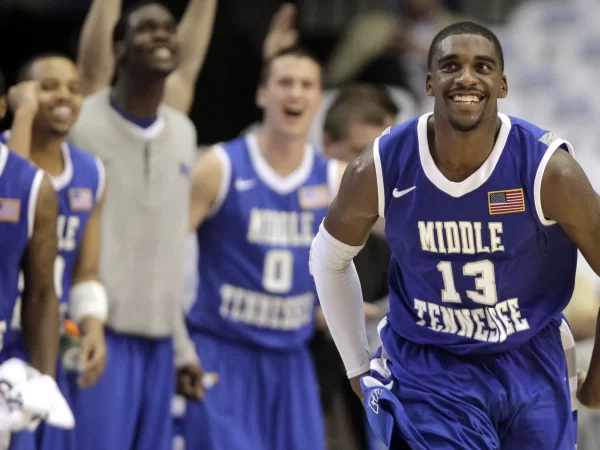 MTSU Blue Raiders Basketball Jersey - Royal