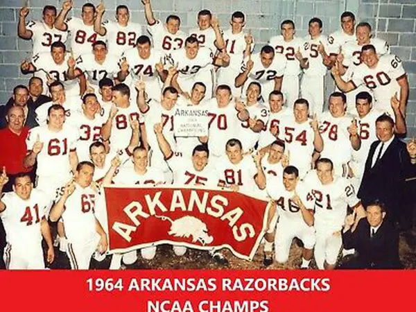 1964: The Arkansas Razorbacks football team