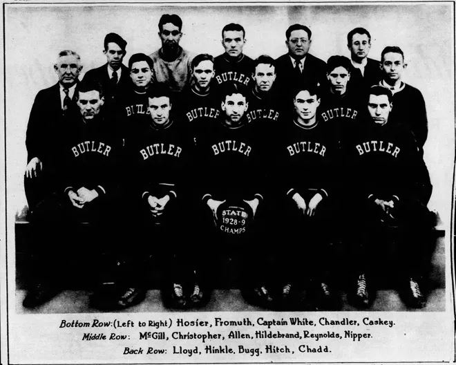 butler bulldogs football 1928