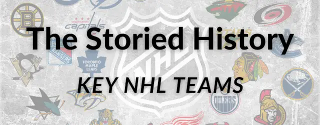 STH News Header - NHL Team History