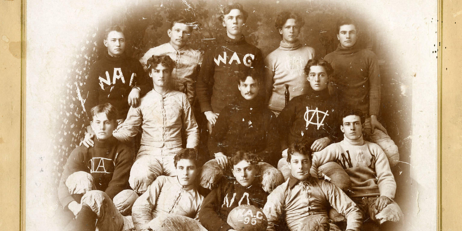 1894: The Washington State College fields its first football team