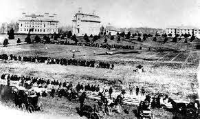 1894: Oregon State plays its first football game,