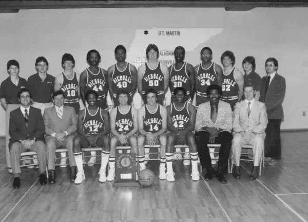 Nicholls State Colonels men’s basketball team 1986