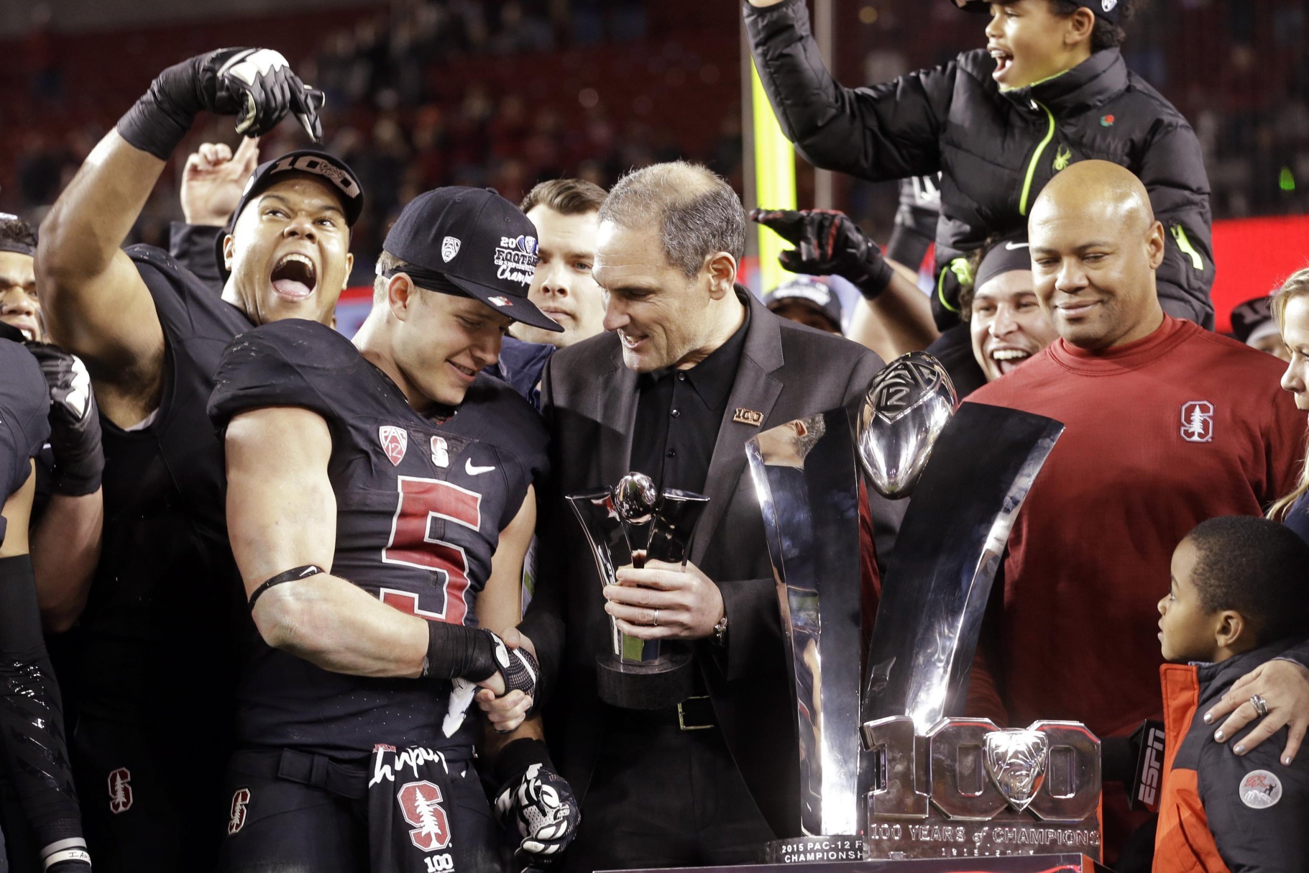 2015 Stanford cardinal wins its third Pac-12 title