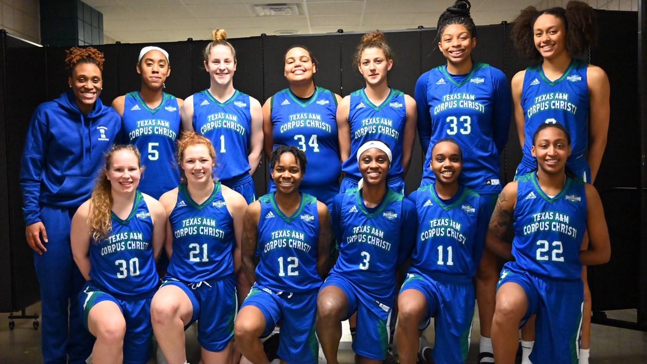 2018: The Texas A&M-Corpus Christi Islanders women’s basketball team