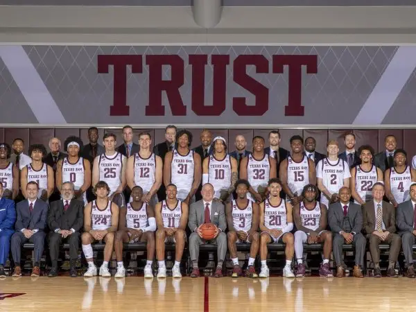 2021: The Texas A&M men's basketball team