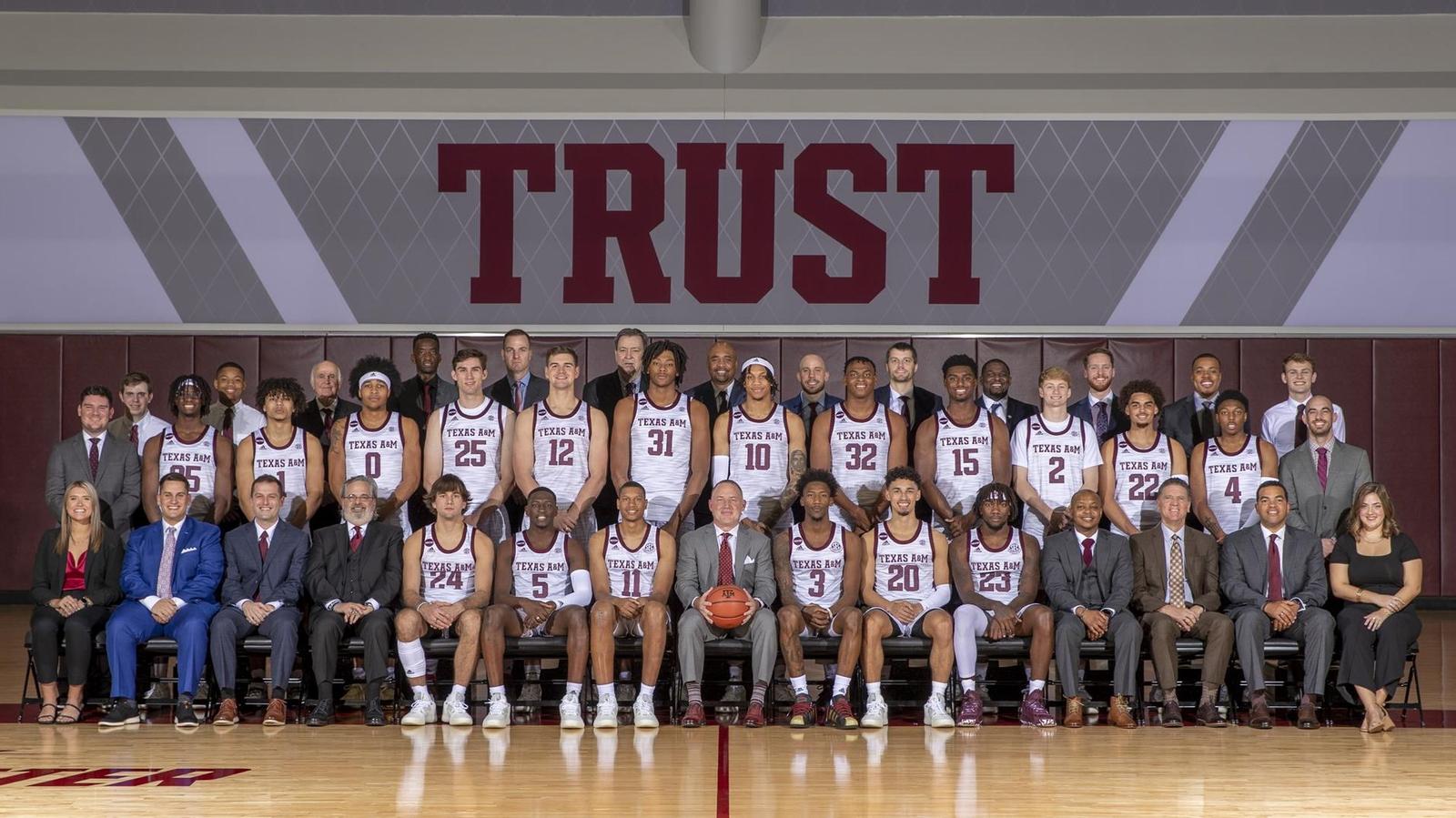 2021: The Texas A&M men's basketball team