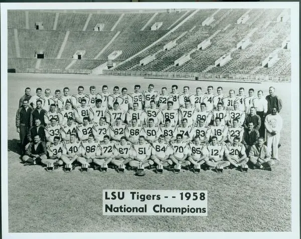 1958: The LSU Tigers football team