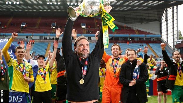 Norwich confirmed promotion to the Premier League