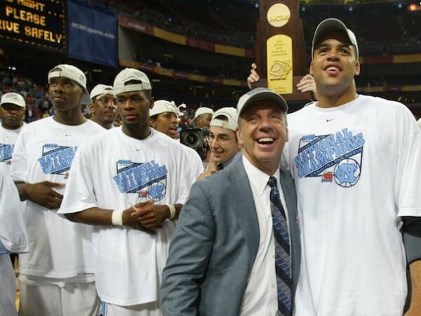 2005: The Tar Heels win men’s basketball