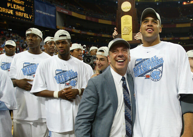 2005: The Tar Heels win men’s basketball